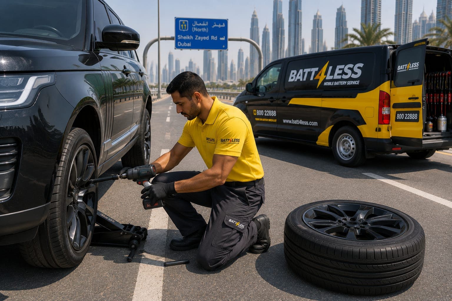 Roadside Tyre Assistance